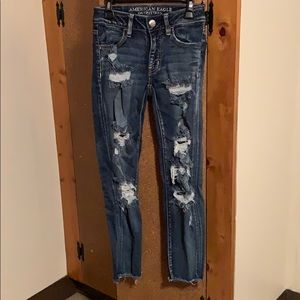 AE jogging crop jeans